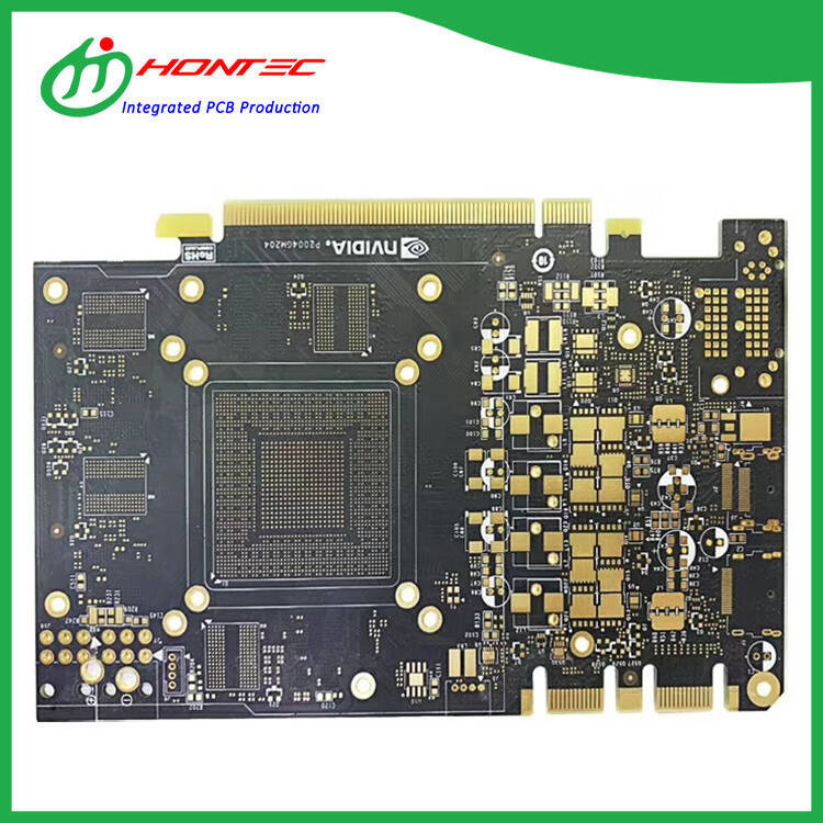 단계 금 손가락 PCB